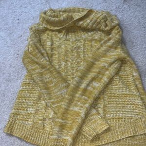 Knitted turtleneck sweater